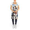 Alaskan Malamute Cowboy Welcome Apron – Artist-Designed Kitchen, BBQ & Craft Apron