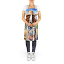 American English Coonhound Cowboy Welcome Apron – Artist-Designed Kitchen, BBQ & Craft Apron