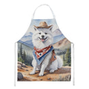 American Eskimo Cowboy Welcome Apron – Artist-Designed Kitchen, BBQ & Craft Apron