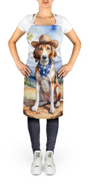 American Foxhound Cowboy Welcome Apron – Artist-Designed Kitchen, BBQ & Craft Apron
