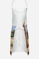 American Foxhound Cowboy Welcome Apron – Artist-Designed Kitchen, BBQ & Craft Apron