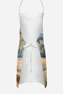 American Water Spaniel Cowboy Welcome Apron – Artist-Designed Kitchen, BBQ & Craft Apron