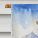 Anatolian Shepherd Cowboy Welcome House Flag