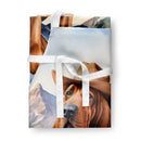 Bloodhound Cowboy Welcome Apron – Artist-Designed Kitchen, BBQ & Craft Apron