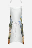 Bloodhound Cowboy Welcome Apron – Artist-Designed Kitchen, BBQ & Craft Apron