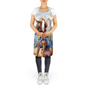 Bloodhound Cowboy Welcome Apron – Artist-Designed Kitchen, BBQ & Craft Apron