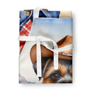 Border Terrier Cowboy Welcome Apron – Artist-Designed Kitchen, BBQ & Craft Apron