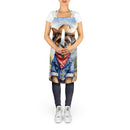 Border Terrier Cowboy Welcome Apron – Artist-Designed Kitchen, BBQ & Craft Apron