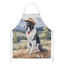Borzoi Cowboy Welcome Apron – Artist-Designed Kitchen, BBQ & Craft Apron
