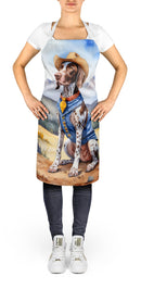 German Shorthaired Pointer Cowboy Welcome Apron – Artist-Designed Kitchen, BBQ & Craft Apron