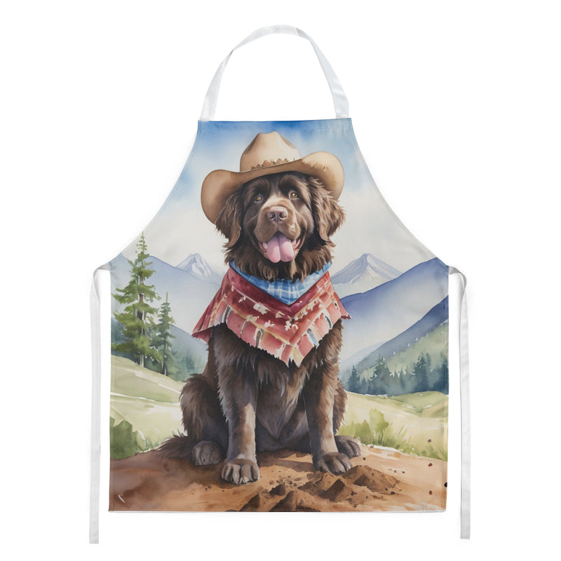 Newfoundland Cowboy Welcome Apron