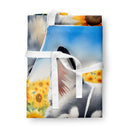 Alaskan Klee Kai in Sunflowers Apron – Artist-Designed Kitchen, BBQ & Craft Apron