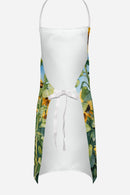 Alaskan Malamute in Sunflowers Apron – Artist-Designed Kitchen, BBQ & Craft Apron