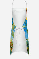 American Foxhound in Sunflowers Apron – Artist-Designed Kitchen, BBQ & Craft Apron