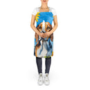 American Foxhound in Sunflowers Apron – Artist-Designed Kitchen, BBQ & Craft Apron
