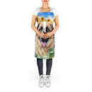Anatolian Shepherd in Sunflowers Apron – Artist-Designed Kitchen, BBQ & Craft Apron