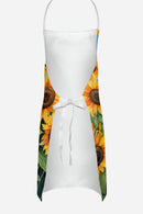 Bluetick Coonhound in Sunflowers Apron – Artist-Designed Kitchen, BBQ & Craft Apron