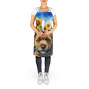 Border Terrier in Sunflowers Apron – Artist-Designed Kitchen, BBQ & Craft Apron