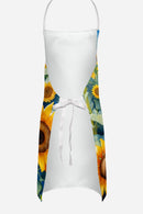 German Shorthaired Pointer in Sunflowers Apron – Artist-Designed Kitchen, BBQ & Craft Apron