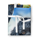 Black Poodle in Sunflowers Apron – Artist-Designed Kitchen, BBQ & Craft Apron