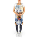 Airedale Terrier The Chef Apron – Artist-Designed Kitchen, BBQ & Craft Apron