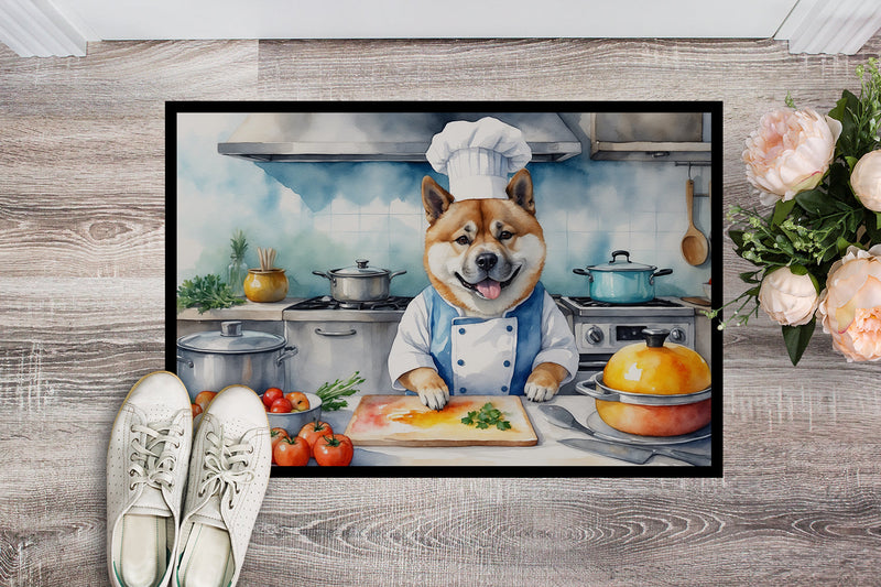 Akita The Chef Doormat-24x36 Indoor / Outdoor Rug | Made in USA