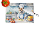 Akita The Chef Glass Cutting Boards – Durable, Decorative Kitchen Art