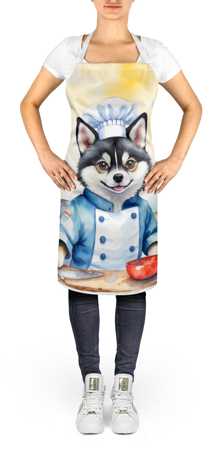 Alaskan Klee Kai The Chef Apron – Artist-Designed Kitchen, BBQ & Craft Apron