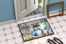 Alaskan Klee Kai The Chef Doormat-24x36 Indoor / Outdoor Rug | Made in USA