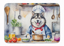 Alaskan Malamute The Chef Memory Foam Kitchen Mat