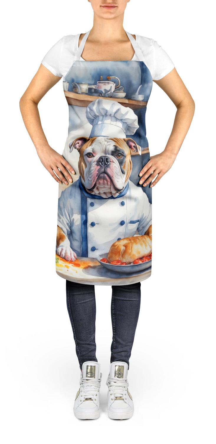 American Bulldog The Chef Apron – Artist-Designed Kitchen, BBQ & Craft Apron
