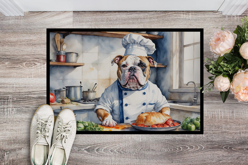 American Bulldog The Chef Doormat-24x36 Indoor / Outdoor Rug | Made in USA