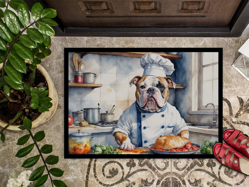 American Bulldog The Chef Doormat-24x36 Indoor / Outdoor Rug | Made in USA