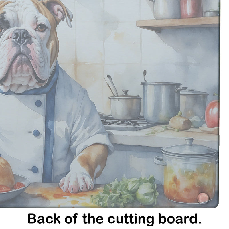 American Bulldog The Chef Glass Cutting Boards – Durable, Decorative Kitchen Art