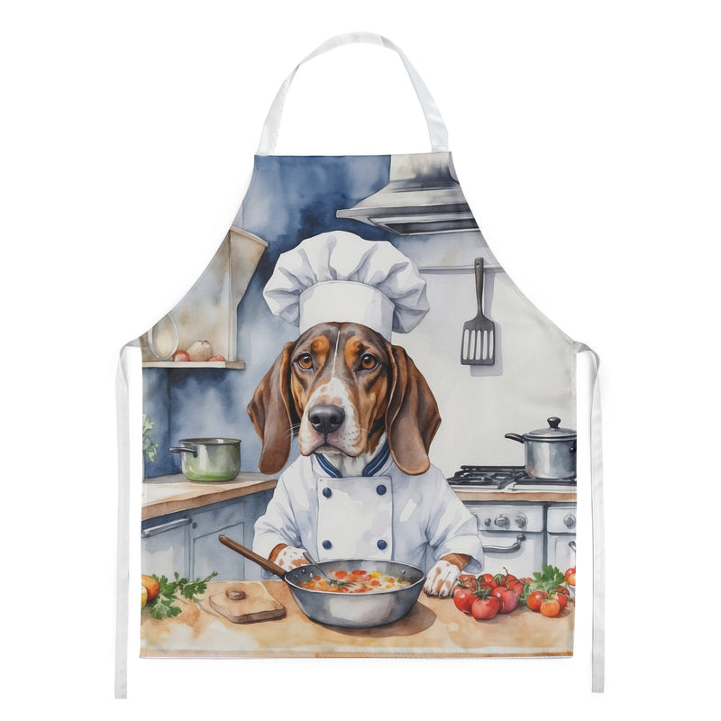 American English Coonhound The Chef Apron – Artist-Designed Kitchen, BBQ & Craft Apron
