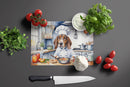 American English Coonhound The Chef Glass Cutting Boards – Durable, Decorative Kitchen Art