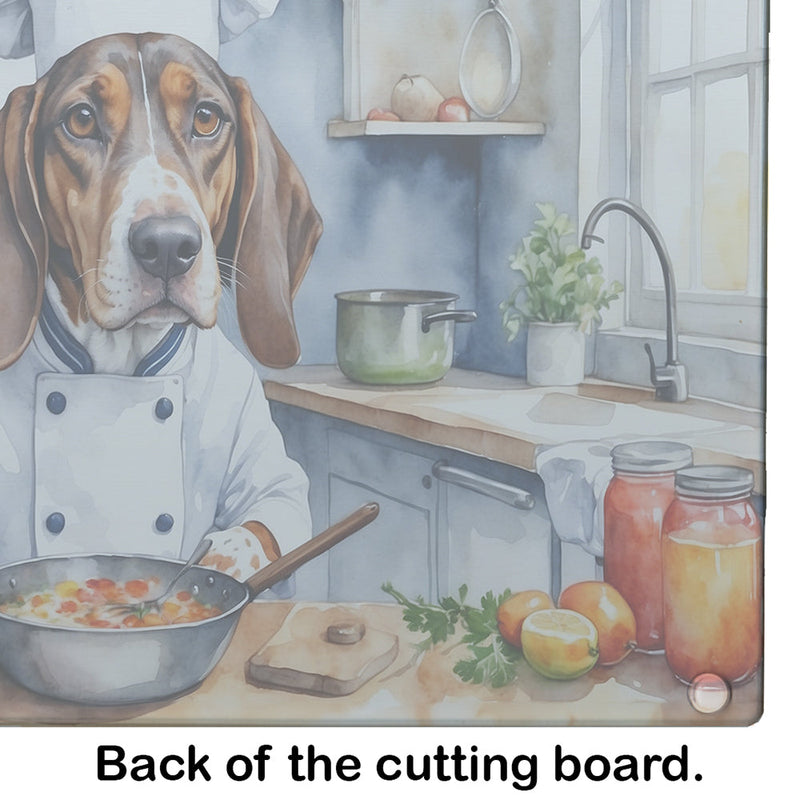 American English Coonhound The Chef Glass Cutting Boards – Durable, Decorative Kitchen Art
