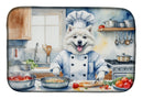 American Eskimo The Chef Dish Drying Mat