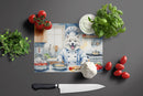 American Eskimo The Chef Glass Cutting Boards – Durable, Decorative Kitchen Art