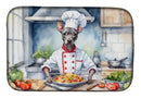 American Hairless Terrier The Chef Dish Drying Mat