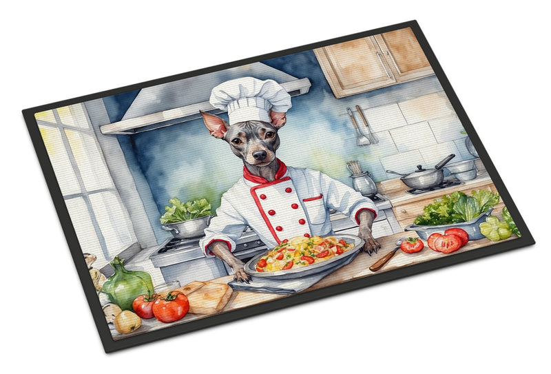 American Hairless Terrier The Chef Doormat