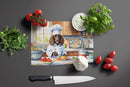 American Water Spaniel The Chef Glass Cutting Boards – Durable, Decorative Kitchen Art