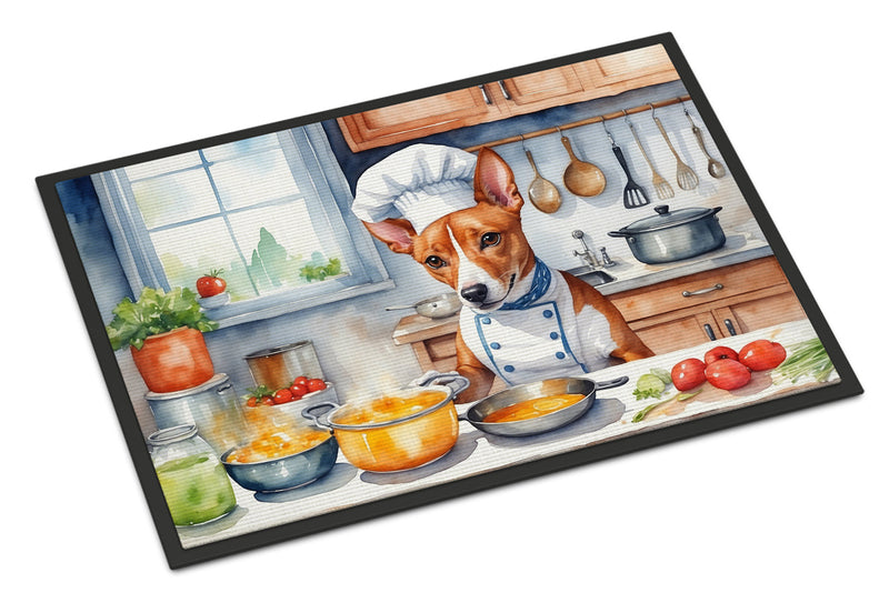 Basenji The Chef Doormat