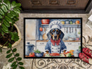 Bluetick Coonhound The Chef Doormat-24x36 Indoor / Outdoor Rug | Made in USA