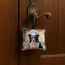 Border Collie The Chef Hanging Square Fabric Ornament 3.5 × 3.5
