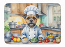 Border Terrier The Chef Memory Foam Kitchen Mat