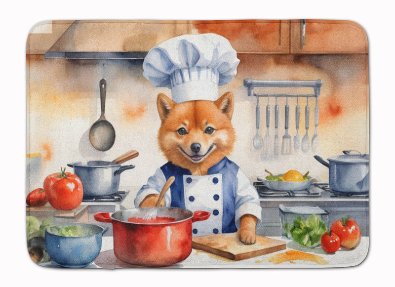 Finnish Spitz The Chef Memory Foam Kitchen Mat