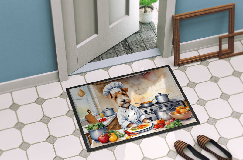 Fox Terrier The Chef Doormat