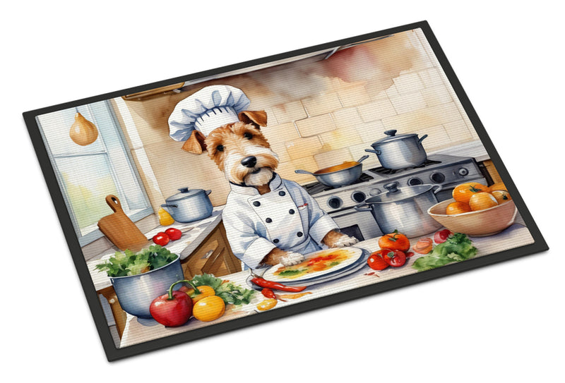 Fox Terrier The Chef Doormat