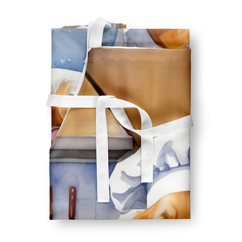 Golden Retriever The Chef Apron – Artist-Designed Kitchen, BBQ & Craft Apron